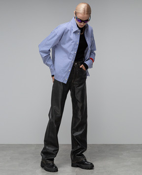 Heron Preston White striped shirt HWGE005F23FAB001