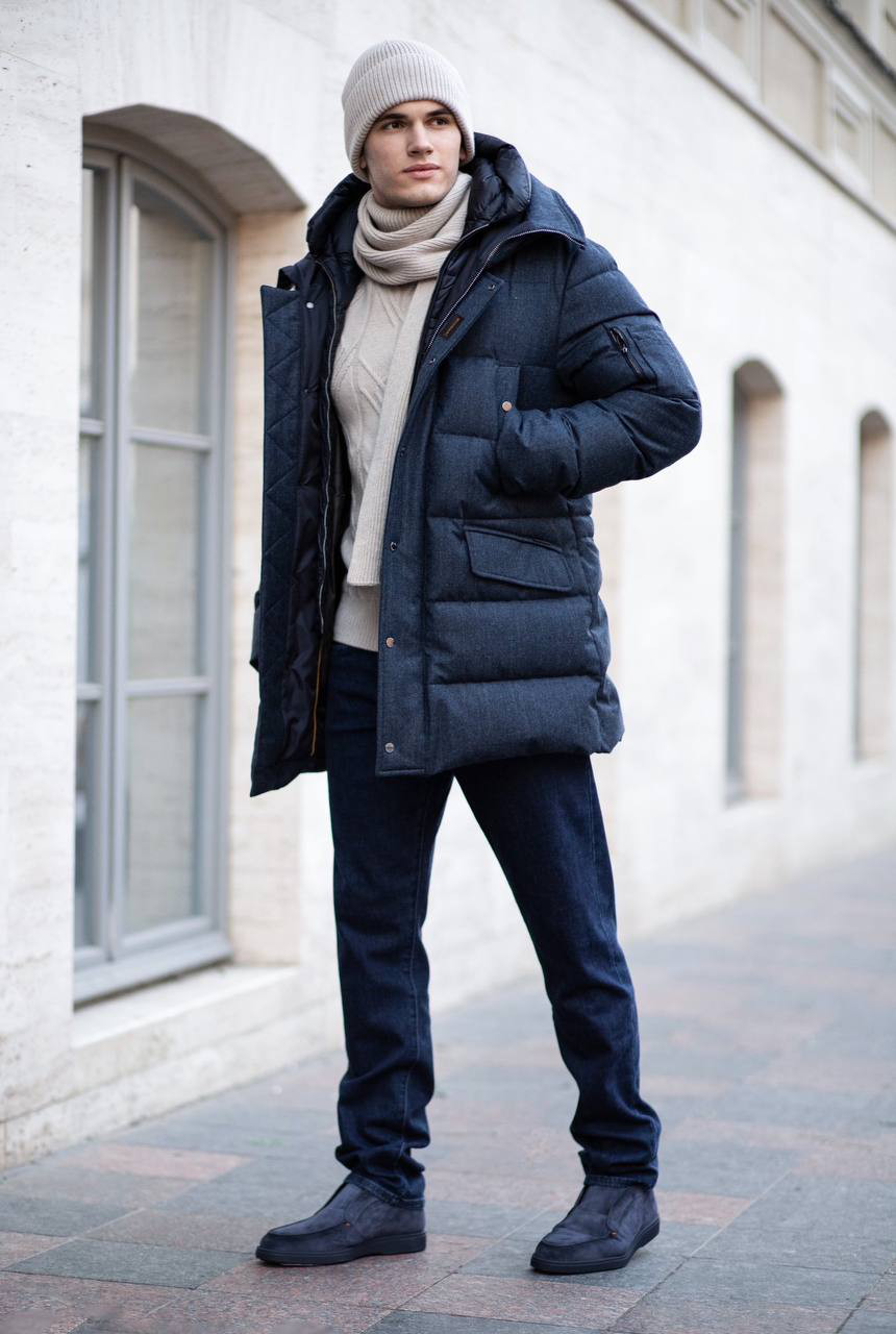 

Beige sweater made of cashmere in a textured pattern Cashmere&Whiskey