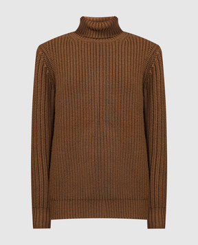 Michael Kors Brown cashmere sweater DK027Y0015220