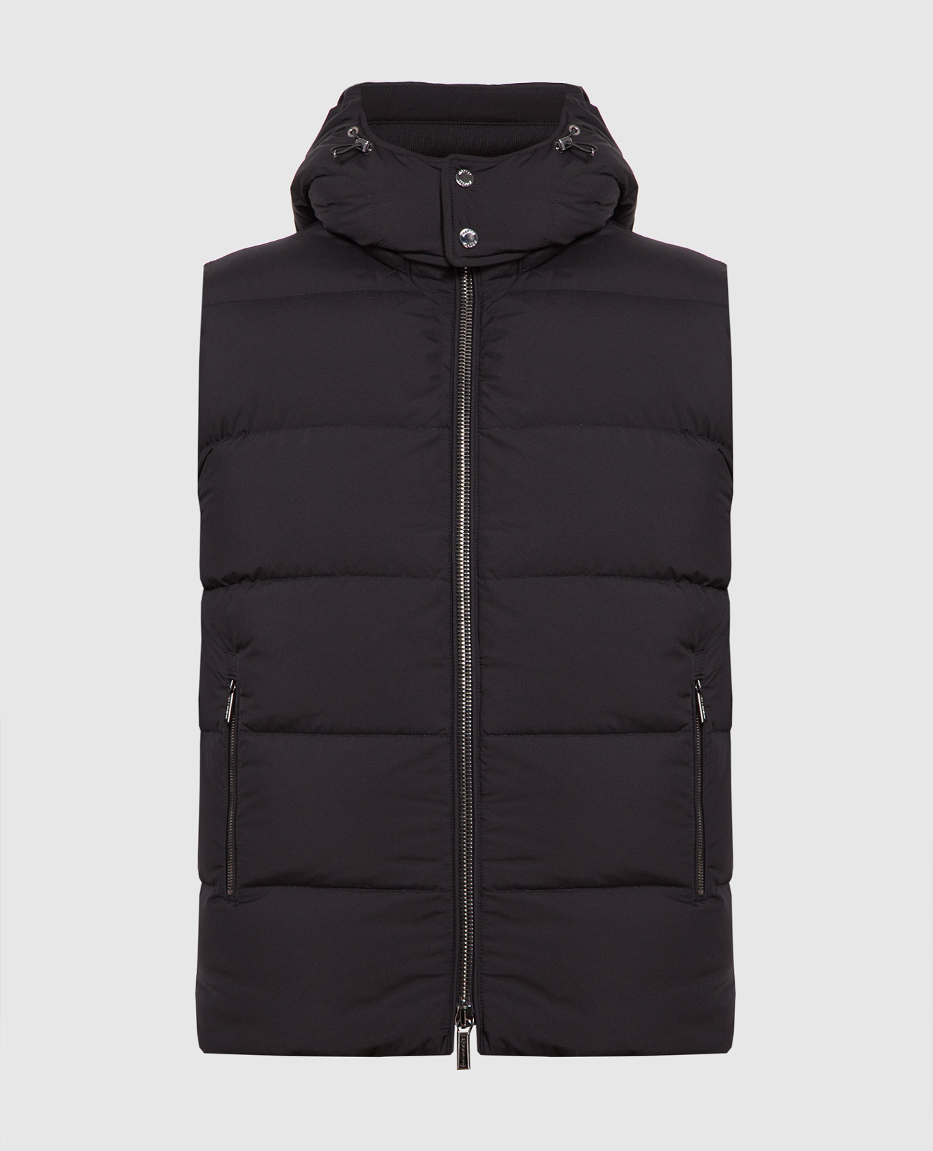 

Black down vest MooRER
