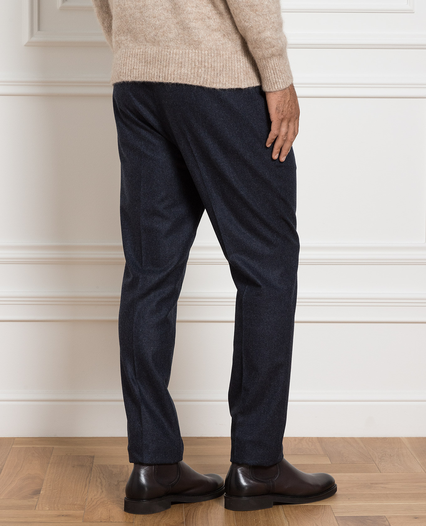 

Blue pants made of wool Brunello Cucinelli