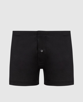 Zimmerli Black Boxer Briefs Business Class 2221477