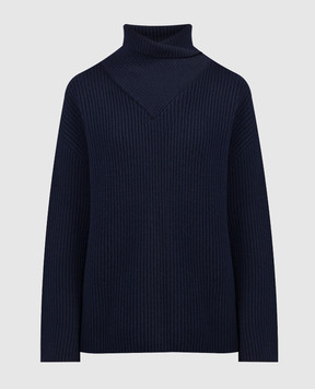 Toteme Blue sweater made of wool 234WRTWTP160YA0007