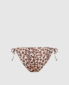 Vilebrequin Beige panties from Fou swimsuit in a print OUFU3H05