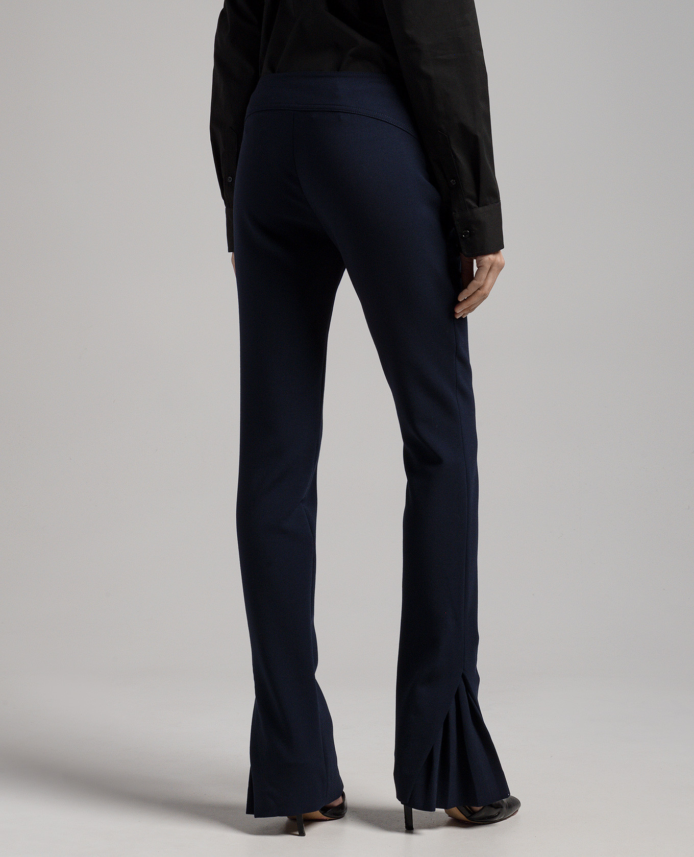 Blue pants made of wool Off-White 4