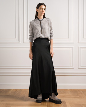 Peserico Black maxi skirt E0502804270