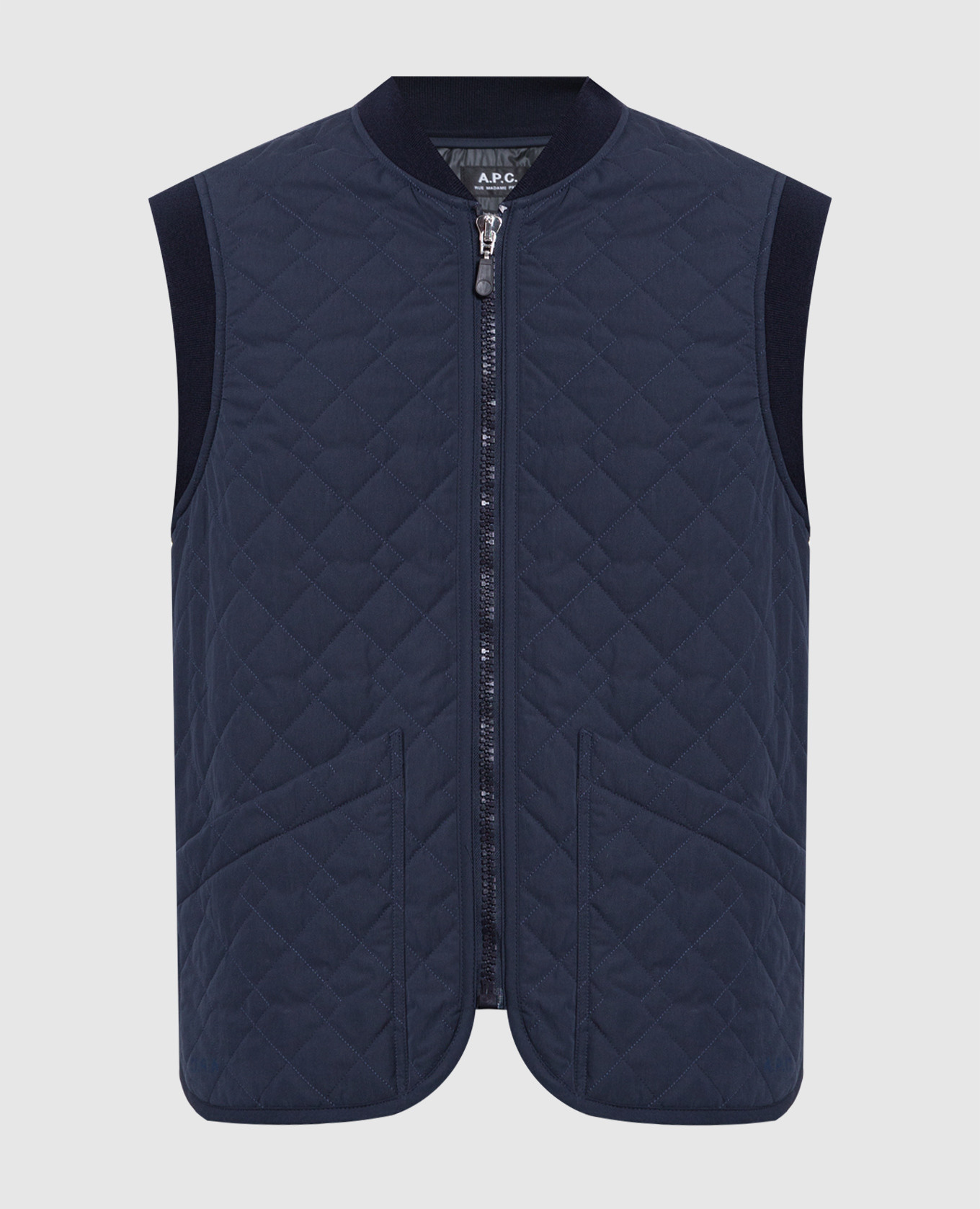 

Silas blue quilted vest A.P.C