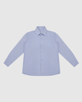 Stefano Ricci Children's blue shirt YC002317LJ1613