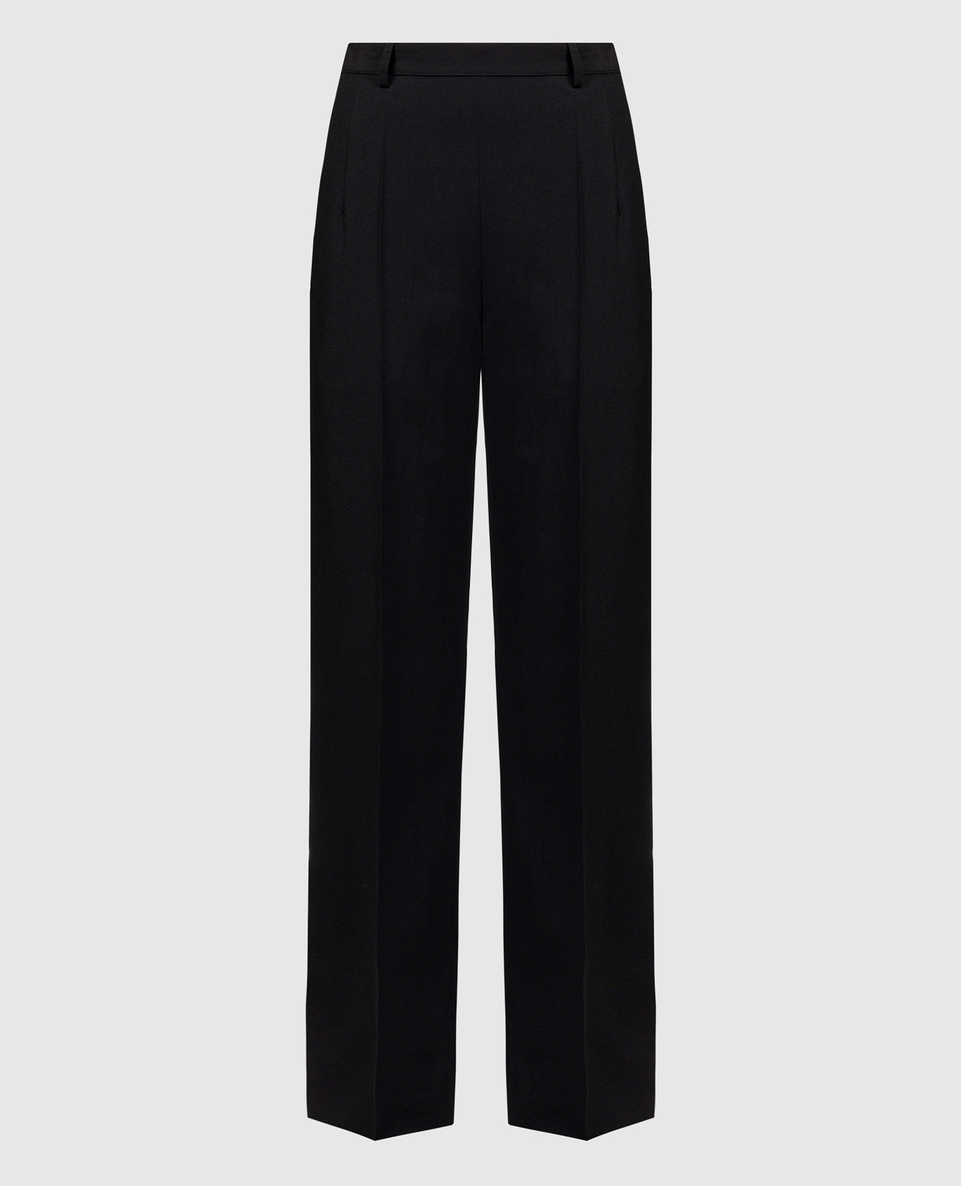 

Black wool Telemaco pants The Row