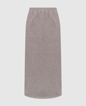 Magda Butrym Gray midi skirt 241722