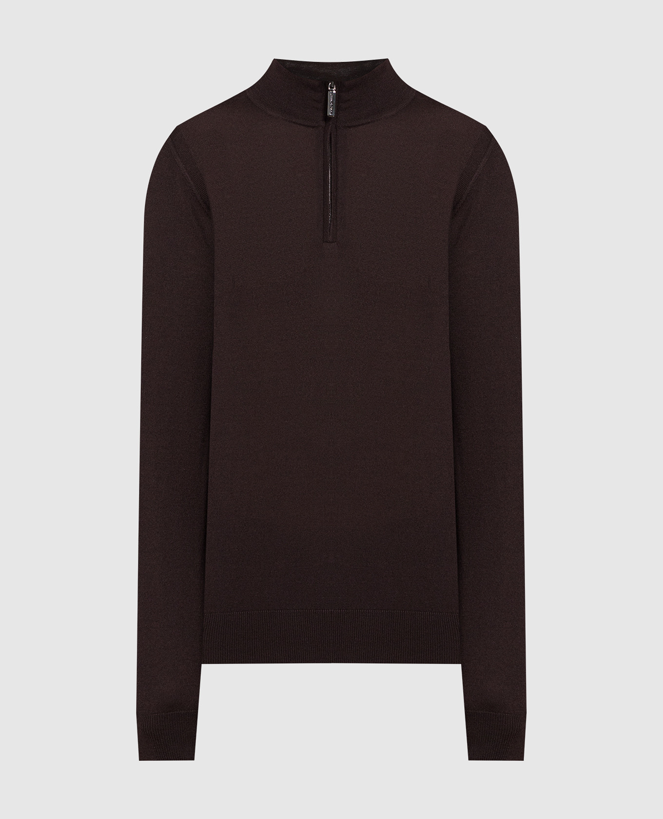 

Brown cashmere and silk jumper Stefano Ricci