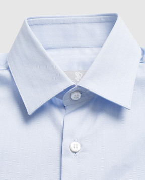 Stefano Ricci Children's blue shirt YC004040LJ1811