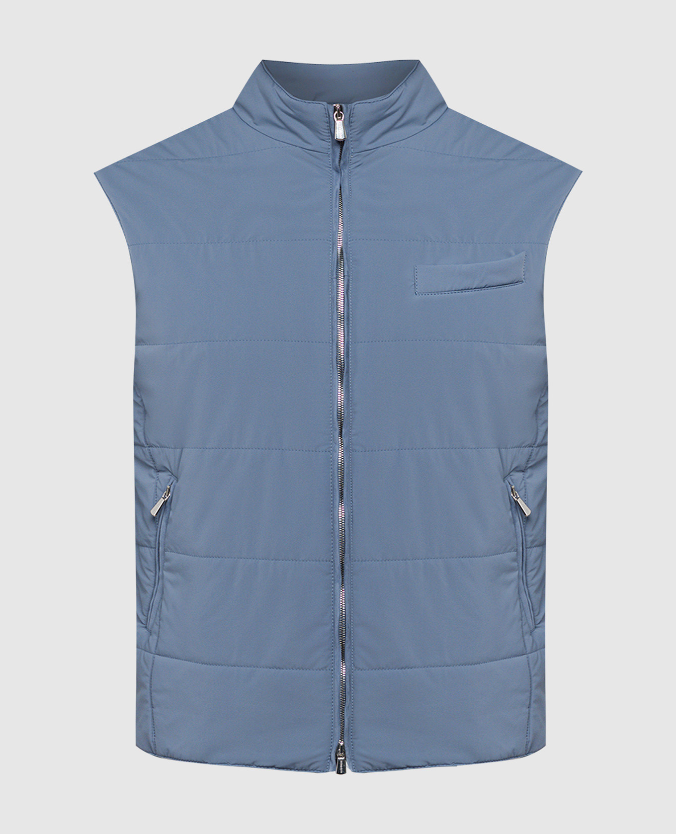 

Blue quilted vest Enrico Mandelli