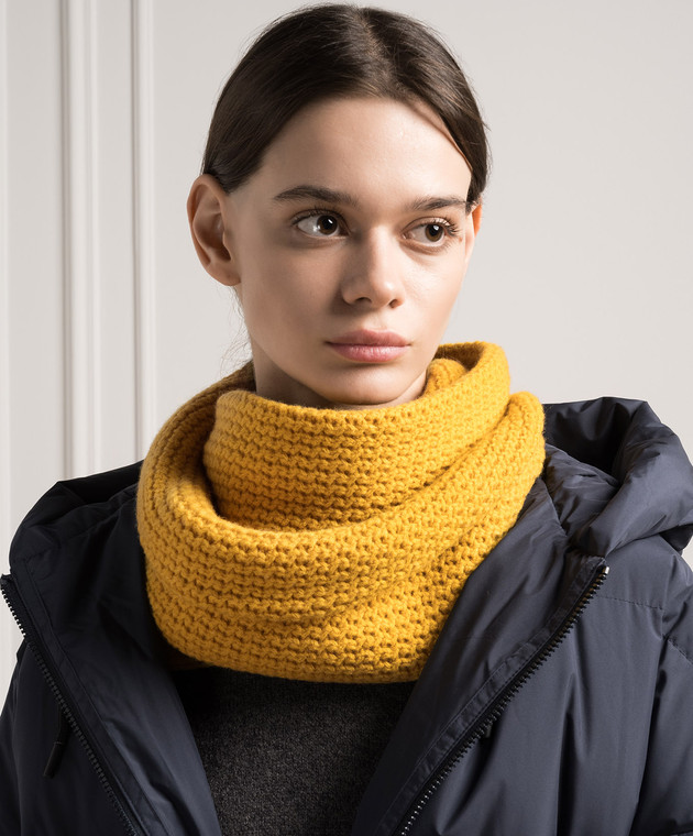 Ballantyne Sciarpa di lana gialla B1F0545W060 acquista online su