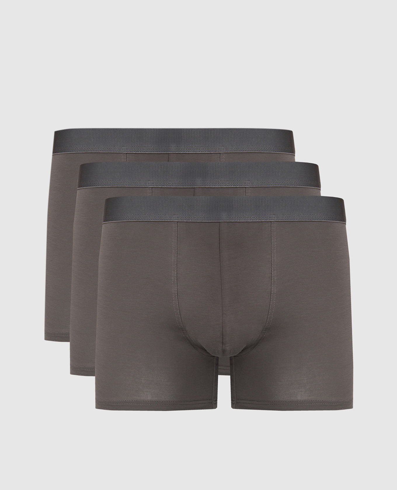 

Set of gray briefs with logo CDLP, Grey