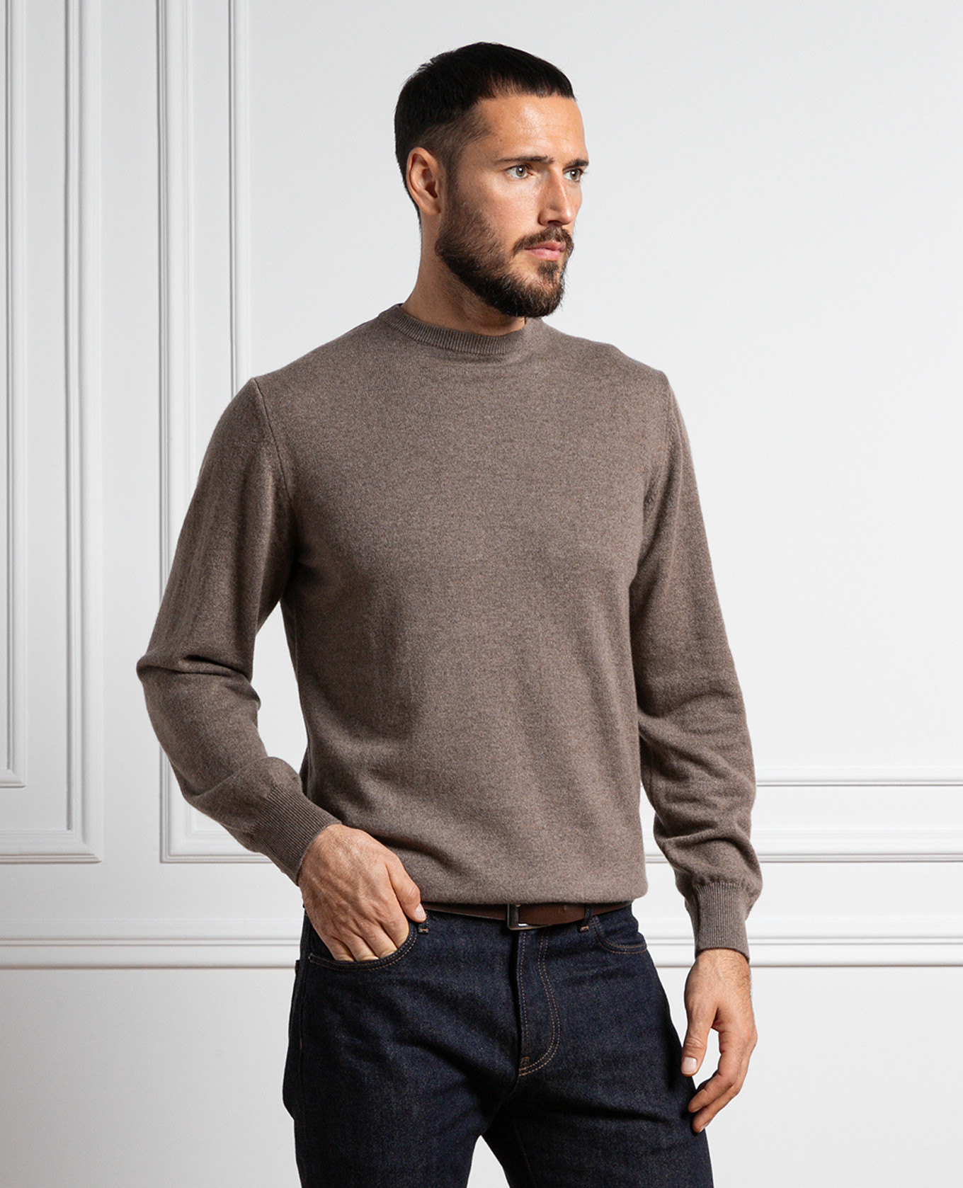 

Brown cashmere jumper Cashmere&Whiskey