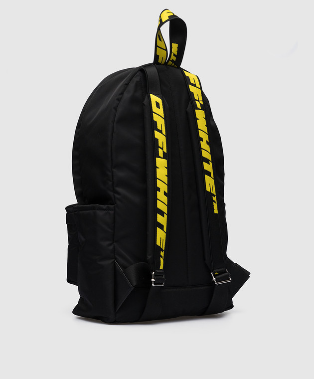 Off White Quote black backpack OMNB003F22FAB004 buy with European delivery at Symbol