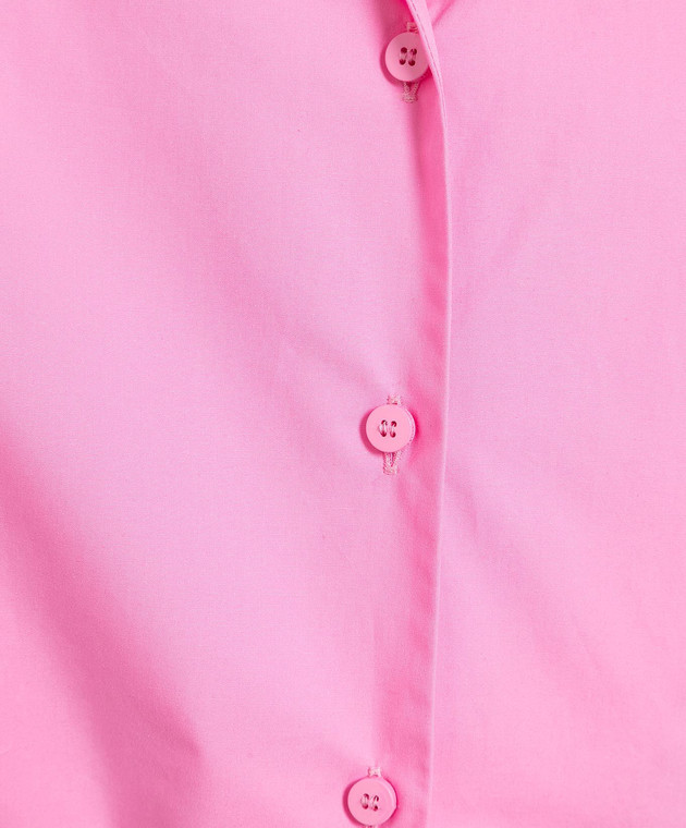 The Attico - Margot pink shirt dress 232WCA113C052 - shop