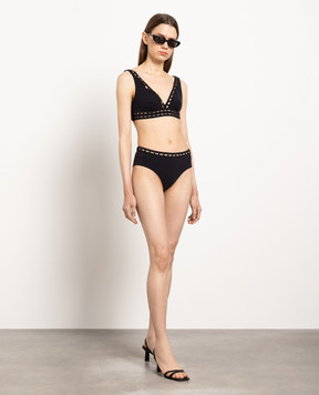 Ermanno Scervino Black bodice from a swimsuit D424Y352LYT