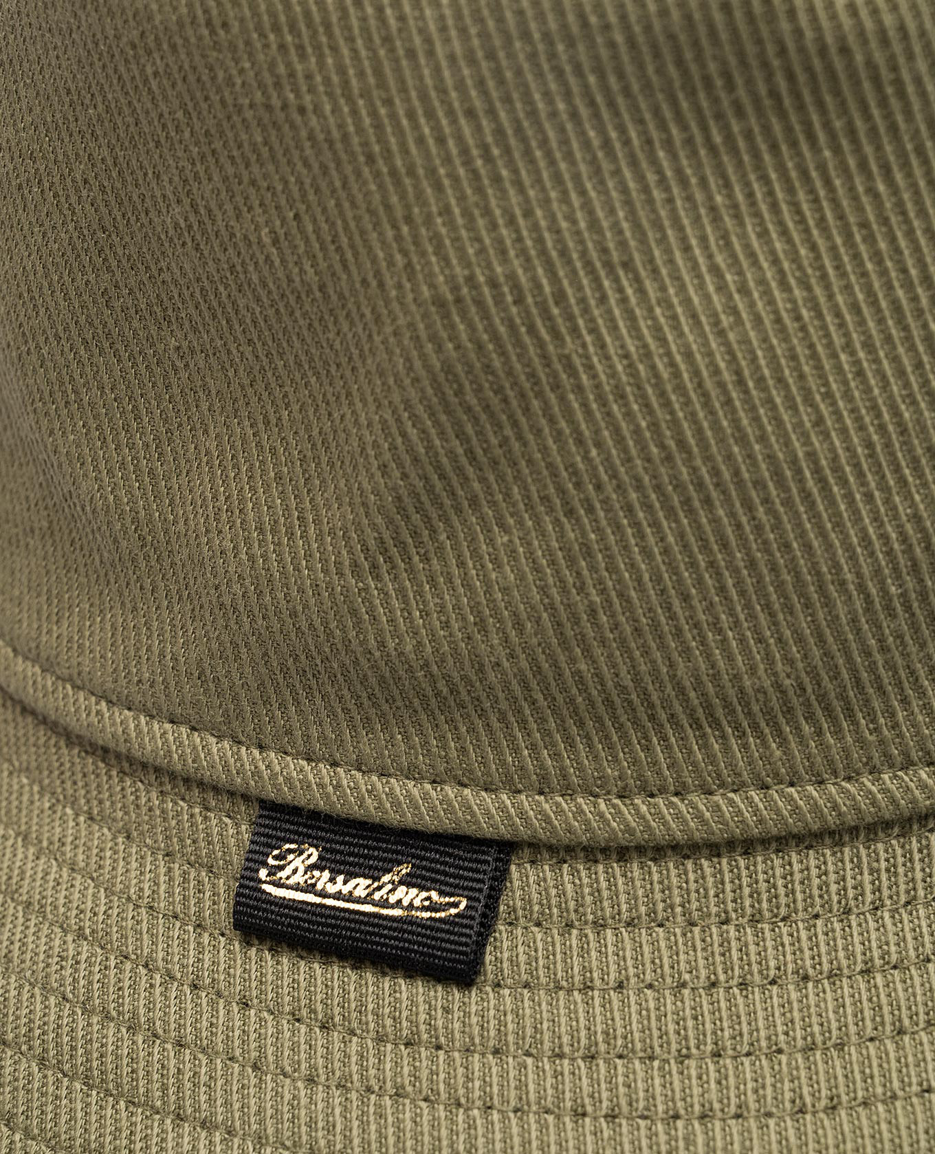 

Khaki logo panama Borsalino