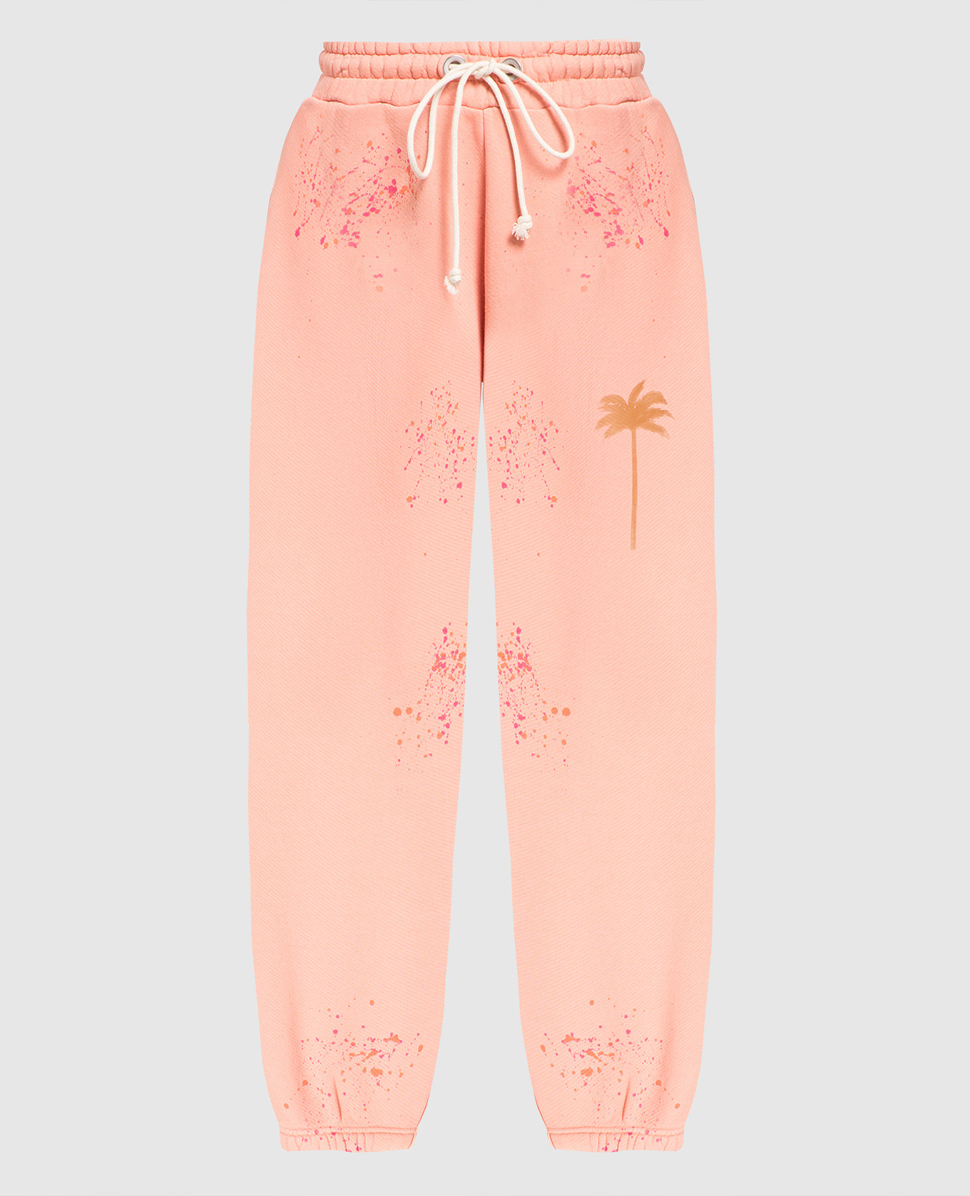 

PxP logo print joggers in orange Palm Angels