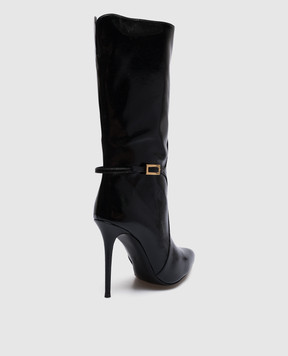 Giuseppe Zanotti Black patent ankle boots I380008