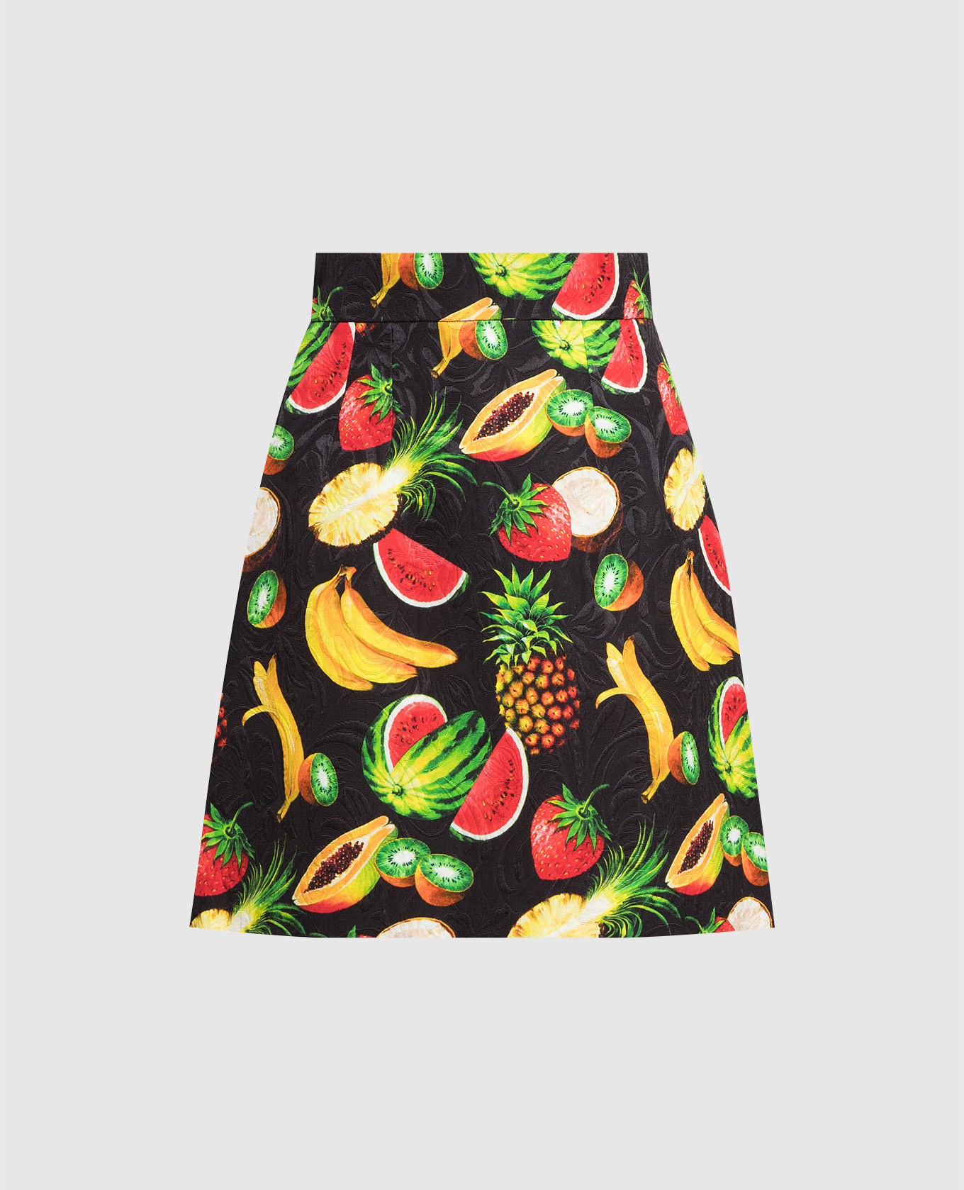 Black printed skirt Dolce&Gabbana