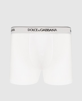 Dolce&Gabbana Set of white briefs with logo M9C07JONN95