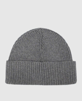 Cashmere&Whiskey Gray cashmere hat AU1891305341MI