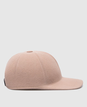 Borsalino Timothee beige cap made of wool 170033