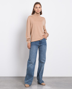 Jil Sander Beige wool golf J04GP0002J14532