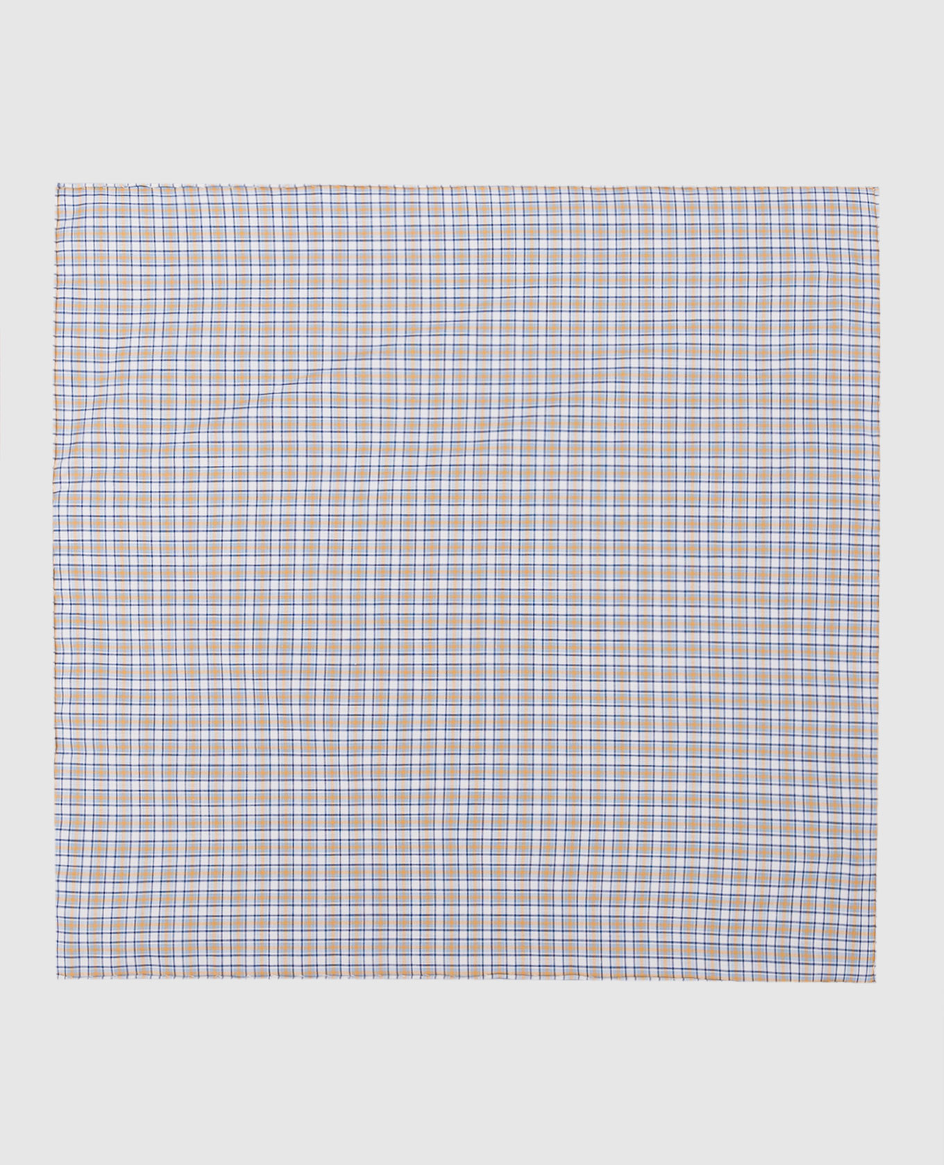 Children's gray checkered scarf stefano ricci