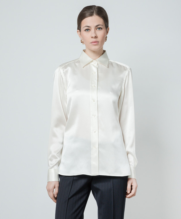 Tom Ford Blouse en soie blanche CA3255FAX1178 acheter en ligne chez Symbol