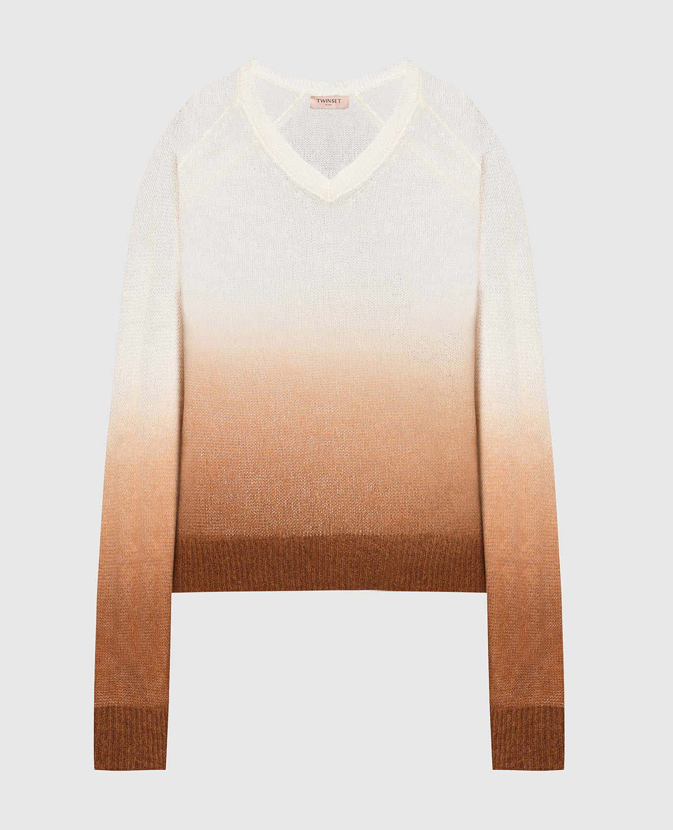 

Beige jumper with a degrade effect Twinset