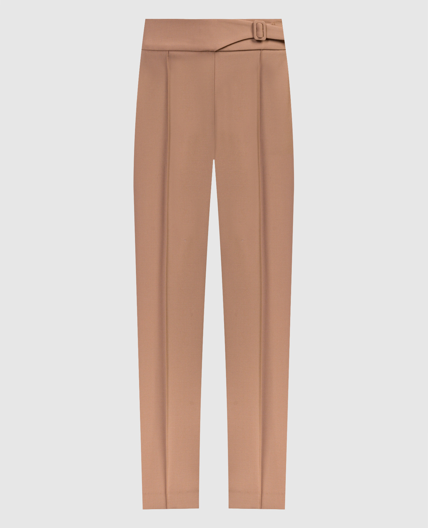 

Brown pants made of wool with a strap Ermanno Scervino