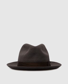 Borsalino Jer wool gray hat 390054