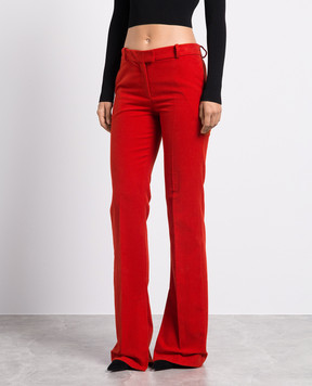 Materiel Red pants MPF23MA409PAFR