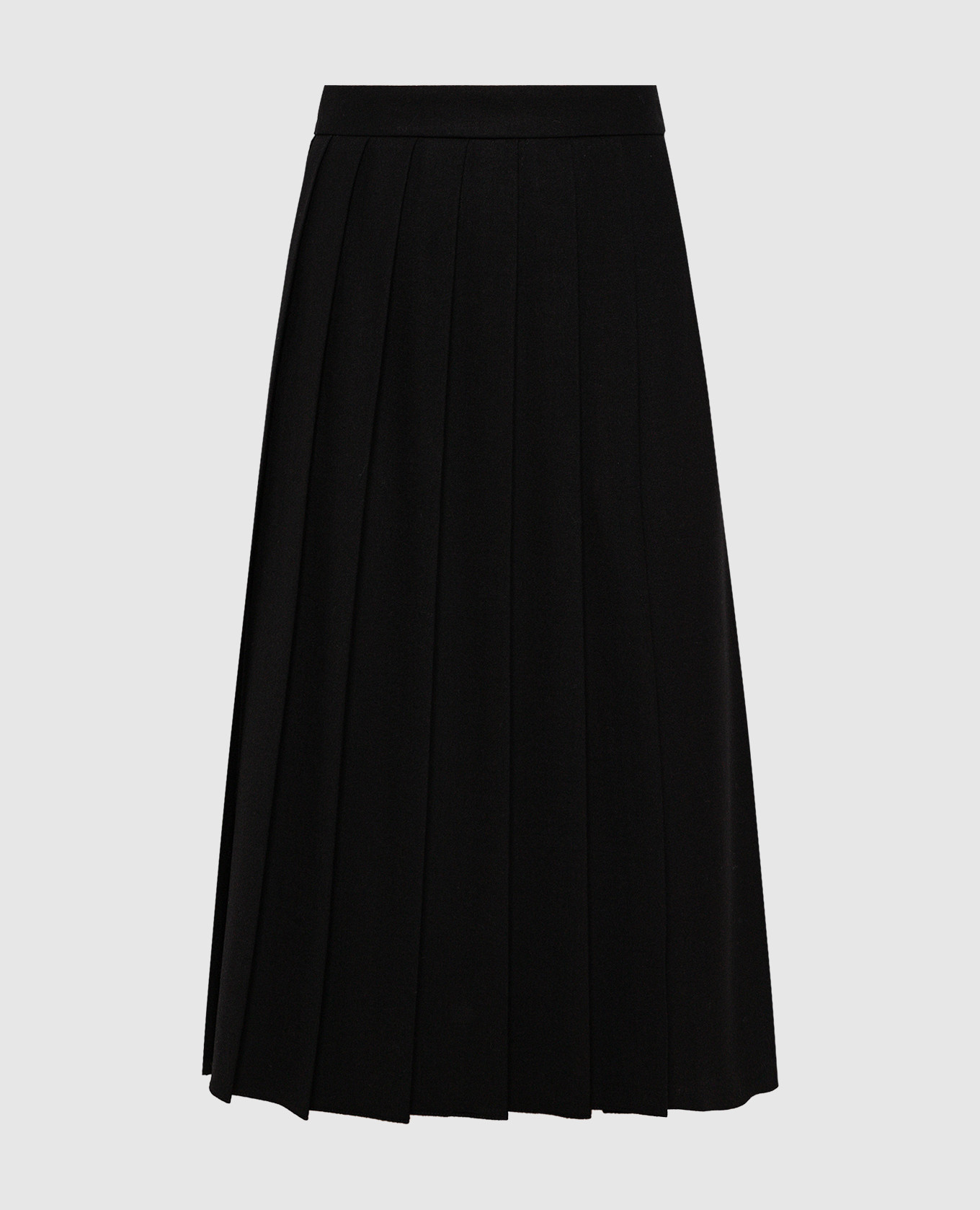 

Black pleated wool skirt Ballantyne