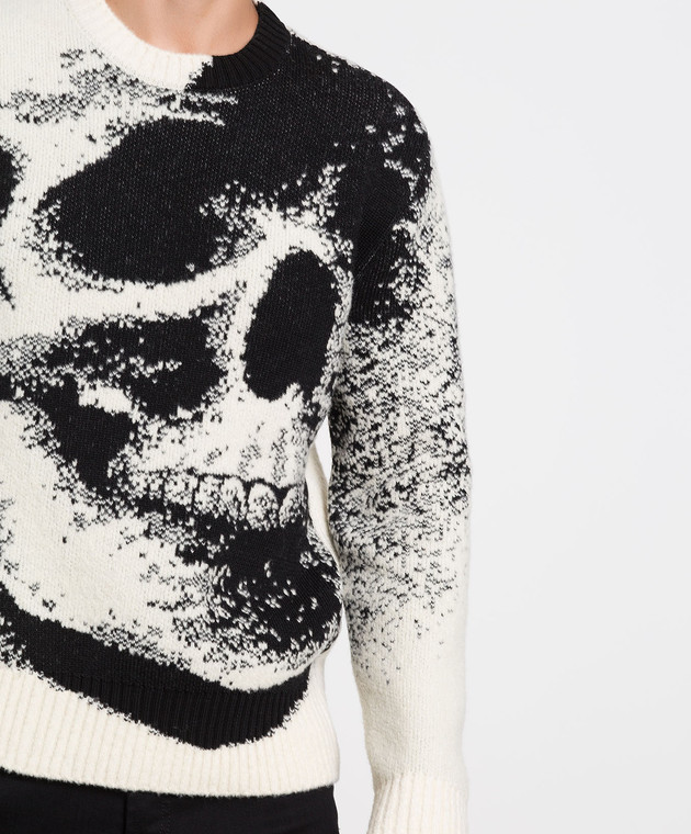 Sweater with skull motif Alexander McQueen