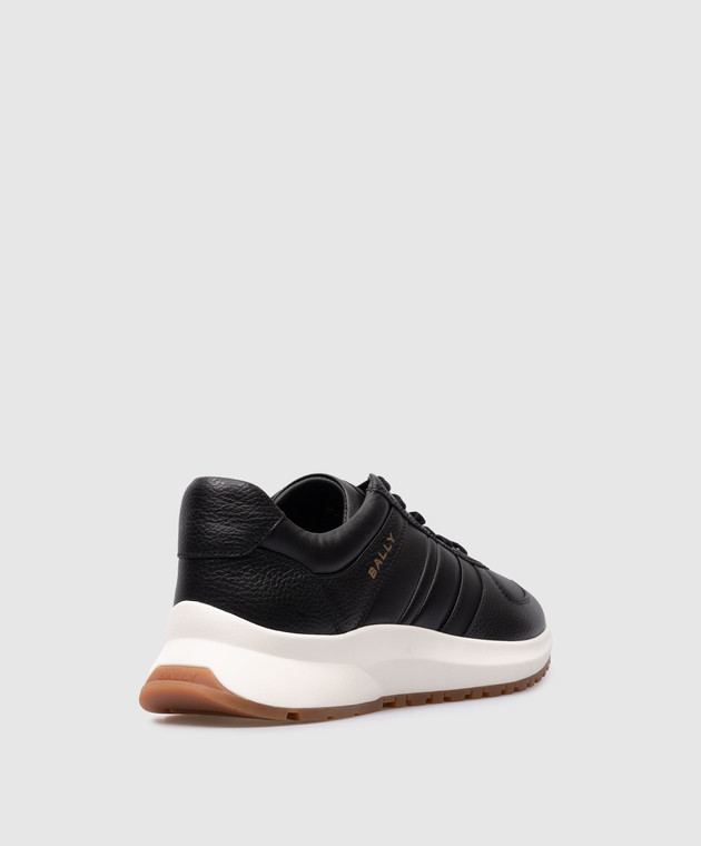 Bally - Darsyl black leather sneakers MSK09SVT238 - shop