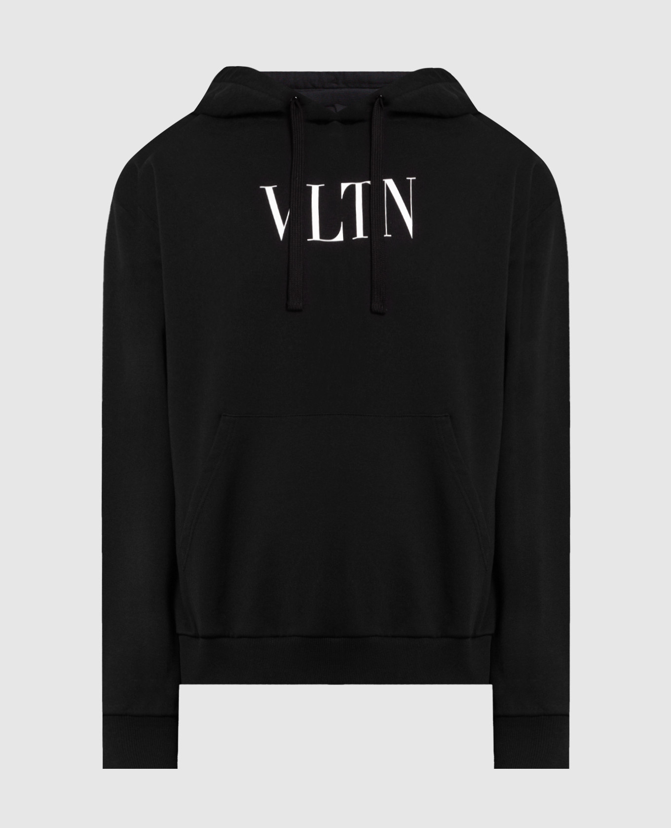 

Black hoodie with VLTN logo print Valentino