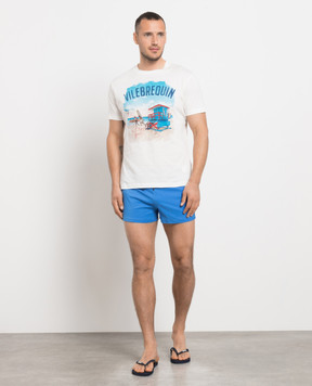 Vilebrequin Blue swimming shorts Man MANH9E00