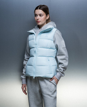 Mackage Blue Chaya-TR down vest with reaper effect CHAYATR