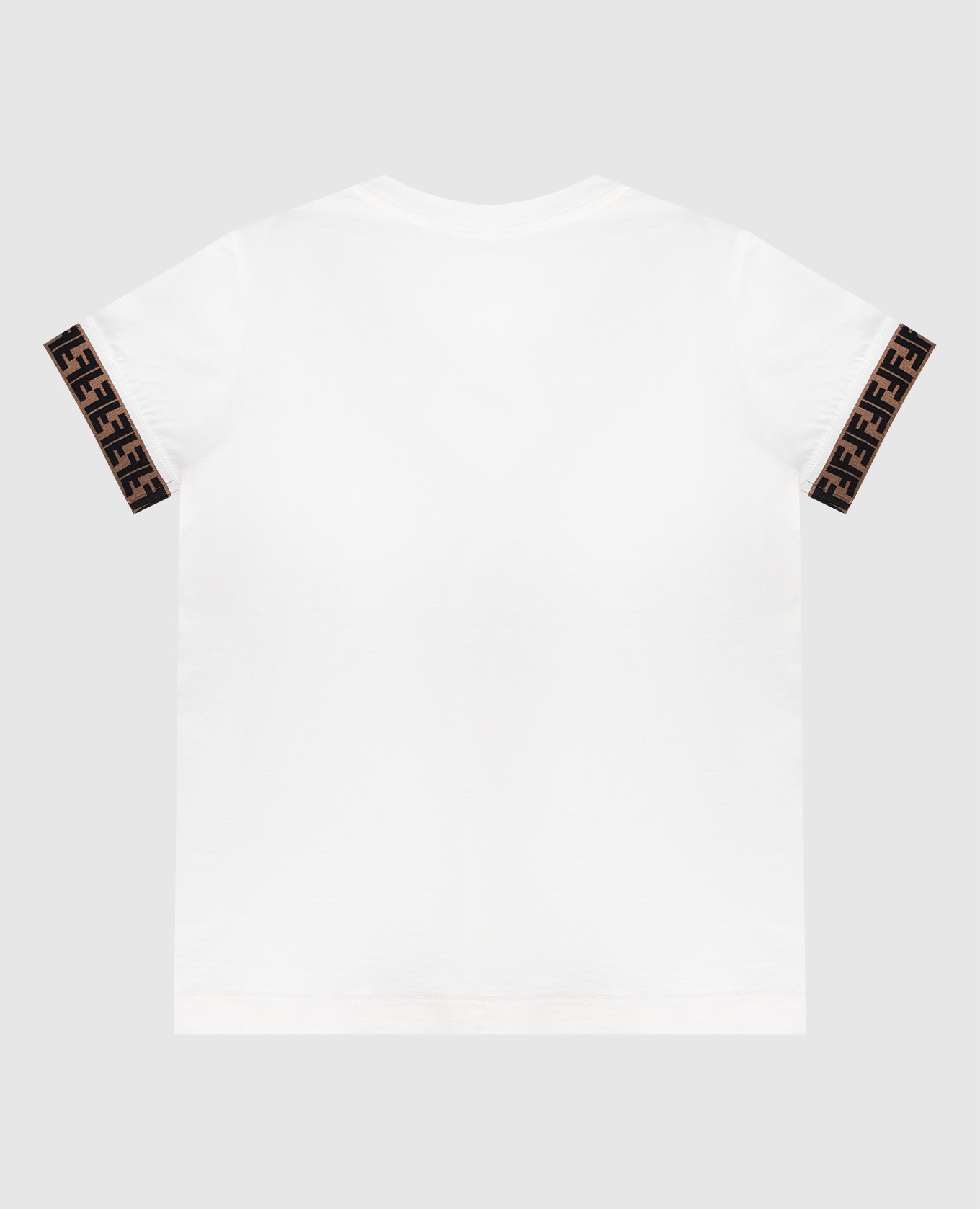 

Children's white t-shirt Fendi