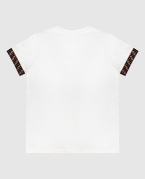 Fendi Children's white t-shirt JUI0187AJ67