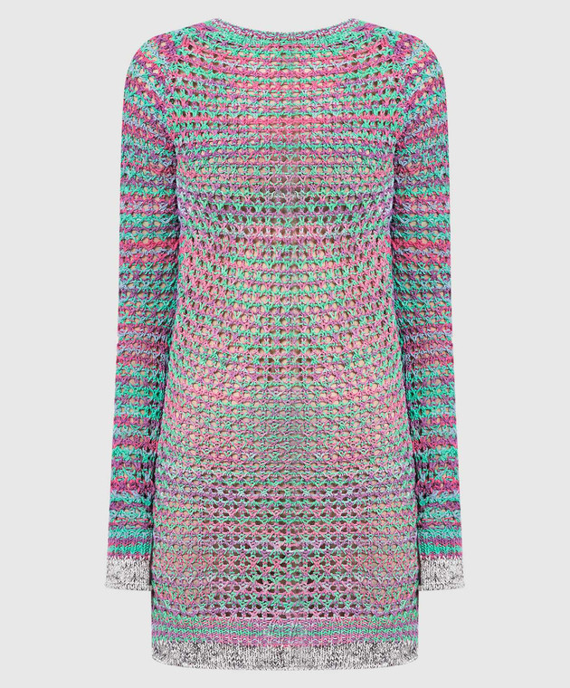 nine britton valencia knit midi dress Gabriela Hearst - Seymore Knit Midi Dress in Oatmeal Merino Wool Cashmere - Oatmeal - XS main image 1