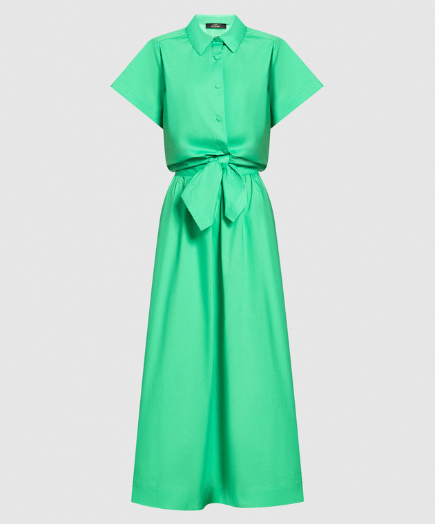 velvet forest green bridesmaid dress TWINSET Forest Green Dress main image 0