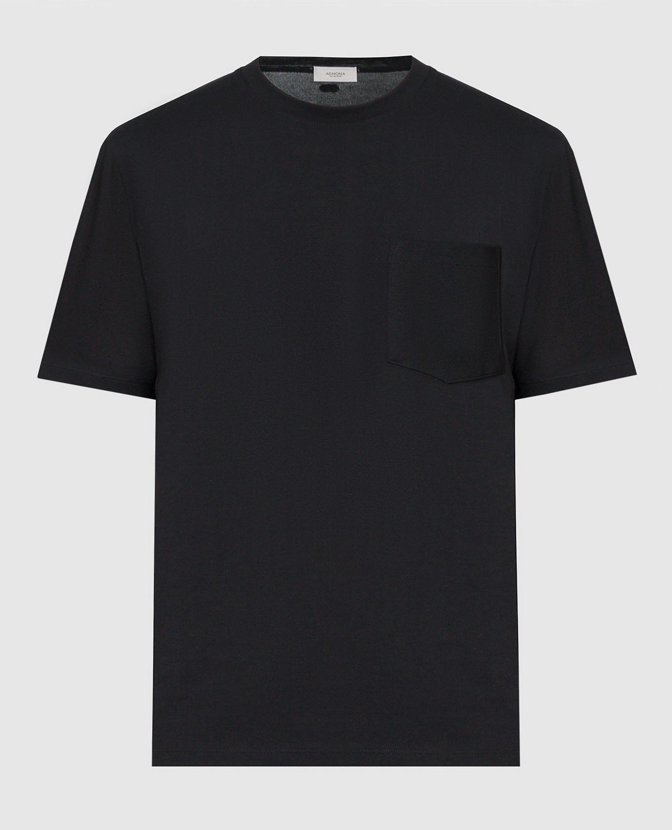 

Black t-shirt with a pocket Agnona