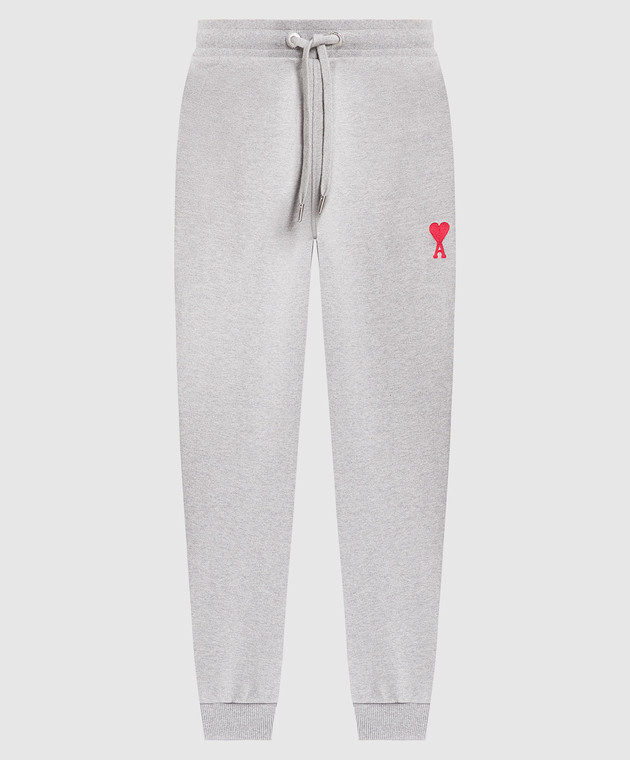 Ami Paris - Gray logo joggers UTR204747 - shop with Czech