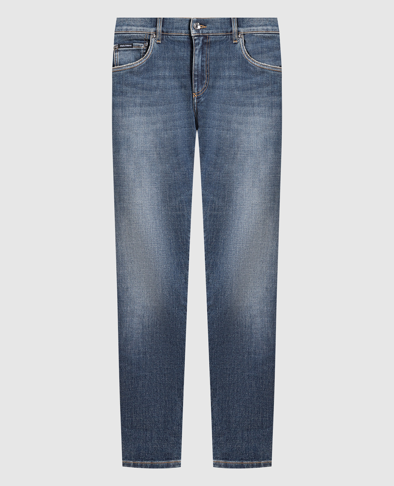 

Blue jeans with a distressed effect Dolce&Gabbana